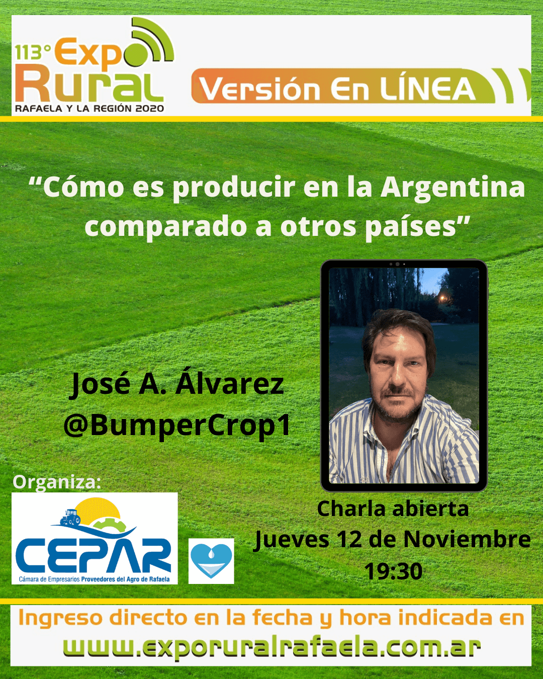 En este momento estás viendo ¡Faltan muy pocos días!            Programa de Actividades para la EXPORURAL 2020