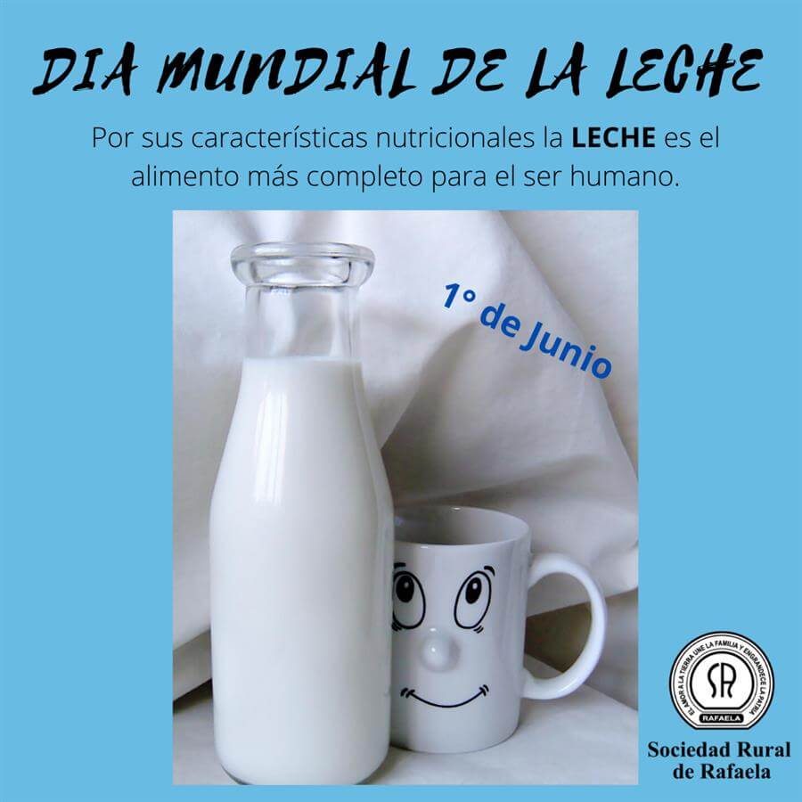 En este momento estás viendo 1° de Junio: Día Mundial de la Leche