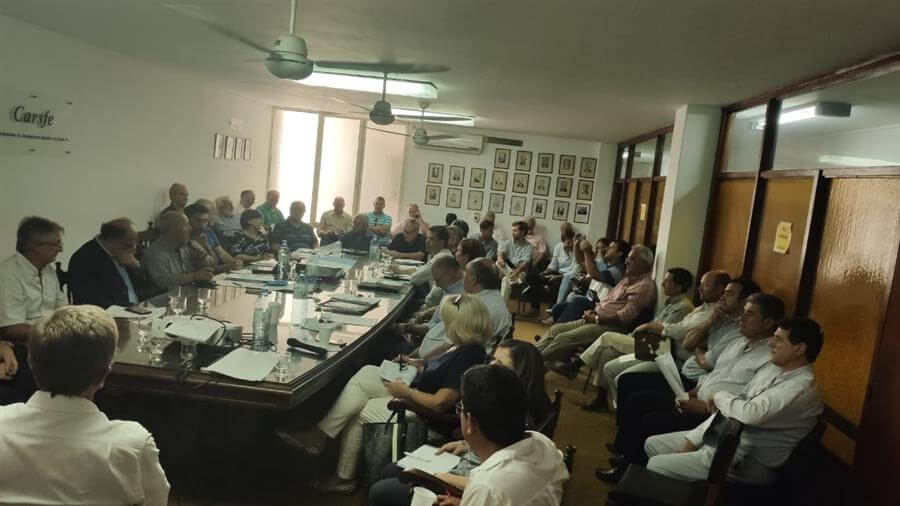 En este momento estás viendo Encuentros con Presidente de CRA y Ministro de la Producción