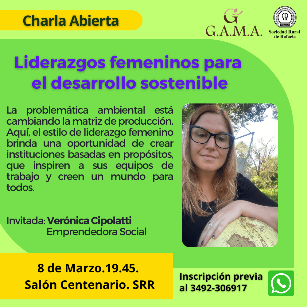 En este momento estás viendo <strong>“Liderazgos femeninos para el desarrollo sostenible”</strong>