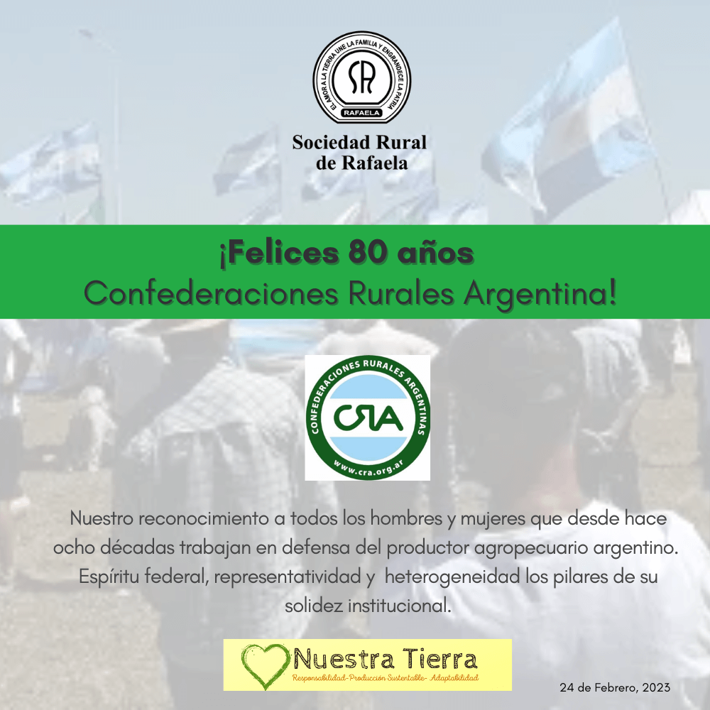 En este momento estás viendo CRA: 80 años junto al productor