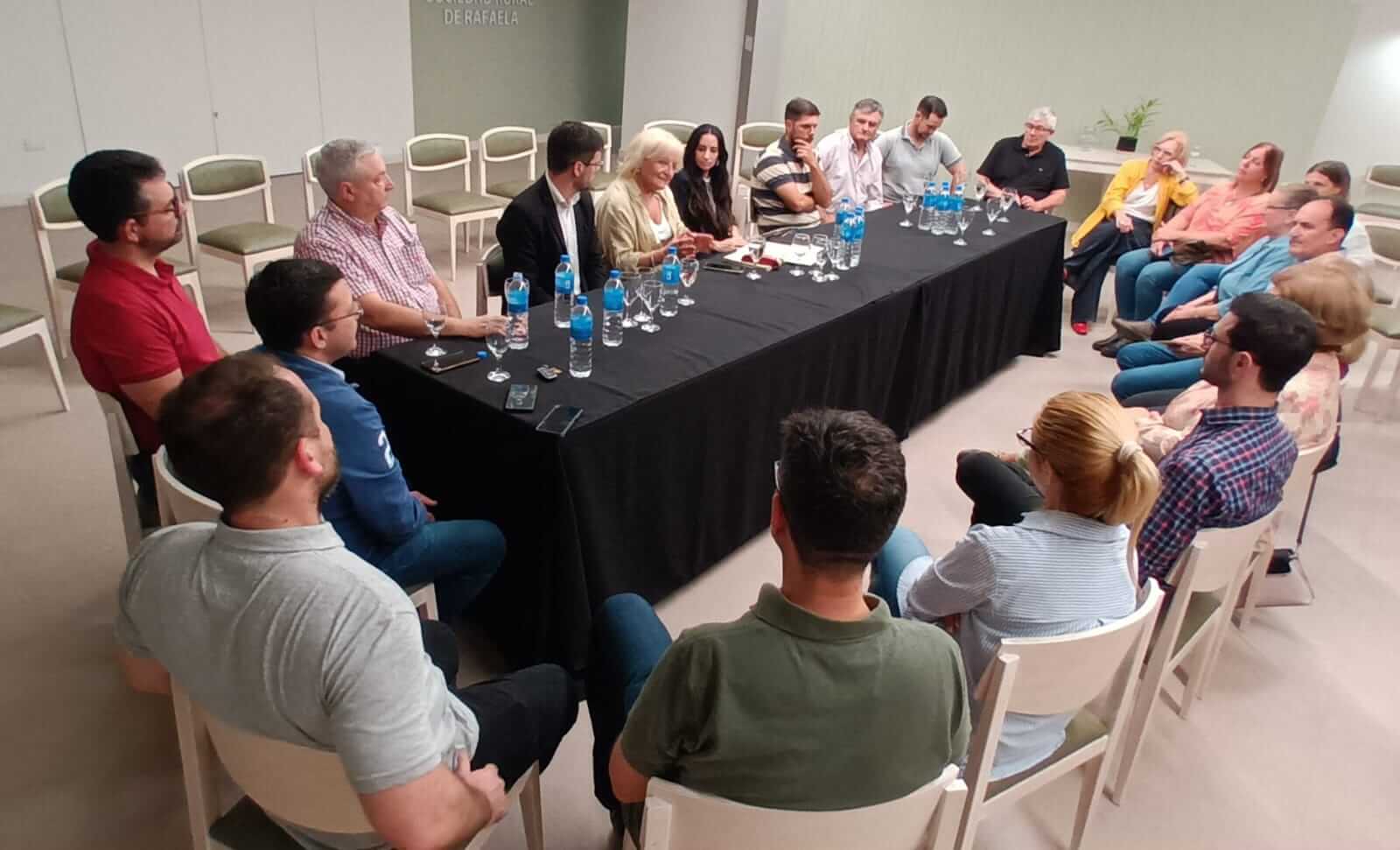 En este momento estás viendo La SRR recibió a Viotti, Giusti y candidatos locales de Unidos