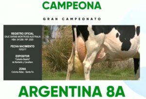 Lee más sobre el artículo Felicitamos a Cabaña Beatriz por el campeonato en la 4° Copa Holstein Sudamericana